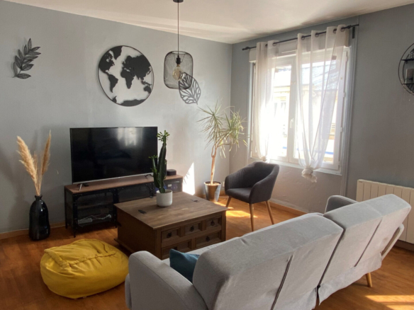 T2 entièrement meublé quartier des 4 Moulins